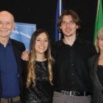 Renata Benvegnù e Lorenzo Cossi assieme ai coniugi Jim e Sharon Westby
