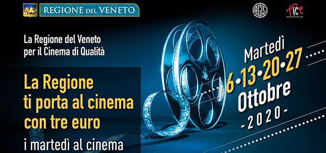 Tornano nelle sale cinematografiche del Veneto “I Martedì al Cinema”