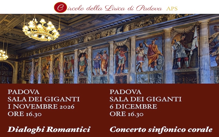 A Padova la grande musica con il Circolo della Lirica