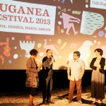 Ritirano il premio il regista Stefano Martone e la produttrice Vitaliana Curiglianorne