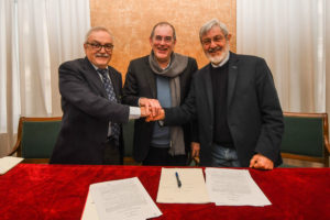Paolo Giaretta, Andrea Colasio e Angelo Tabaro