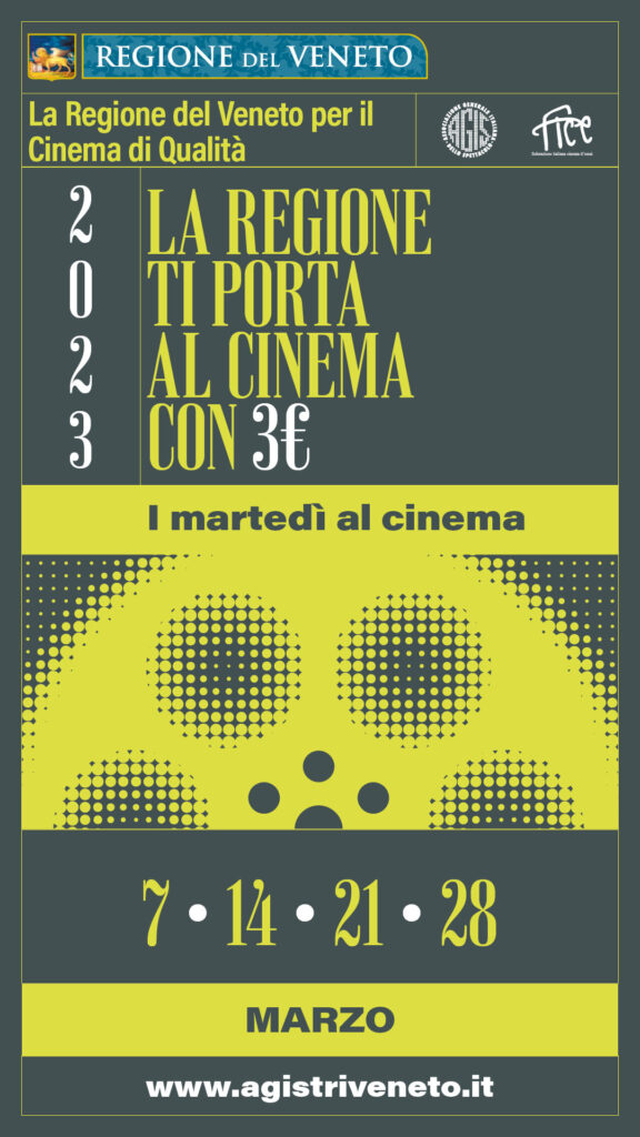 Cinema a tre euro I martedì al cinema
