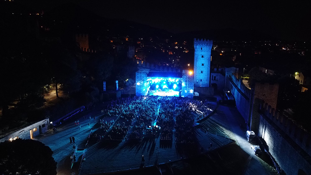 Estestate Festival veduta del Castello
